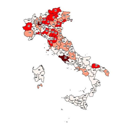 Gli ecosistemi imprenditoriali Italiani: Un’analisi comparativa a livello provinciale